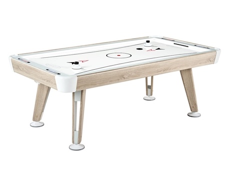 Mesa de hockey de aire blanca